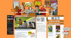 Desktop Screenshot of cartoonaday.com